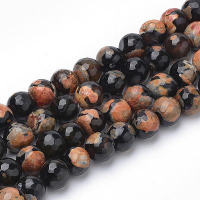 fire agate beads