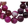Natural Striped Agate/Banded Agate Beads AGAT-10D-1