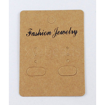 Paper Earring Display Card BCOF-S001-1