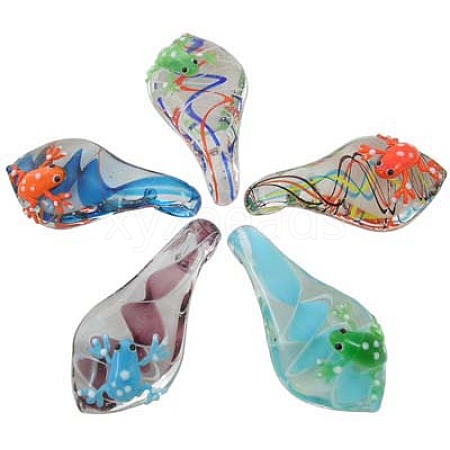 Handmade Lampwork Large Pendants DP551J-1