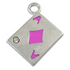 Alloy Enamel Pendants EAP031Y-2-1