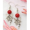 Dangle Fairy Earrings EJEW-JE00196-3