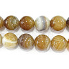 Natural Madagascar Agate Beads G-N213C-57-1