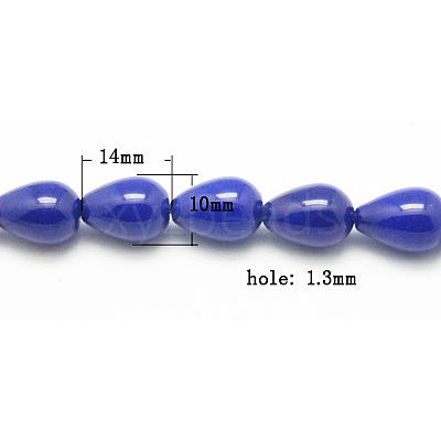 Natural Jade Beads Strands G-G014-6-1