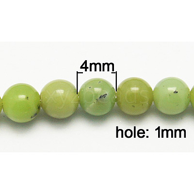 Natural Serpentine Beads Strands G-N166-1-1