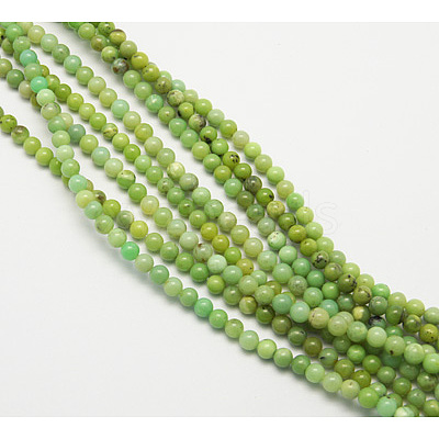 Natural Serpentine Beads Strands G-N166-1-1