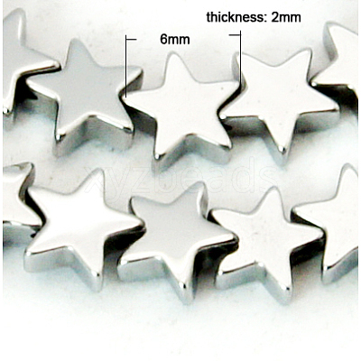 Non-Magnetic Synthetic Hematite Beads Strands G-Q679-2-1
