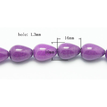 Natural Jade Beads Strands G-G014-5-1