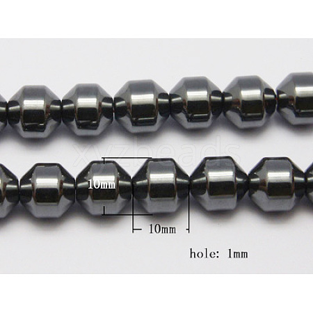 Non-Magnetic Synthetic Hematite Beads Strands G-Q287-1-1