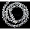 Glass Beads Strands GF4mm01Y-L-2