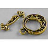 Tibetan Style Alloy Toggle Clasps GLF1081Y-NF-1