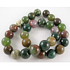 Natural Indian Agate Beads Strands GSR14mmC002-2