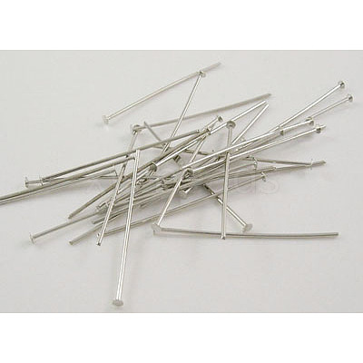 Brass Flat Head Pins HP3.8cmCY-NF-1