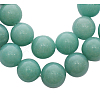 Natural White Jade Beads Strands JBS012-6mm-2
