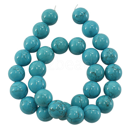 Synthetic Turquoise Beads JBR6-4mm-1