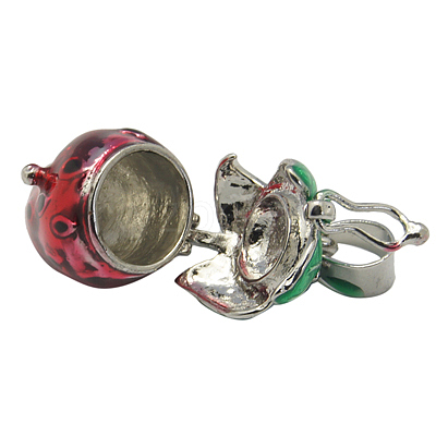 Brass Prayer Box Pendants KK-26X15-1-1