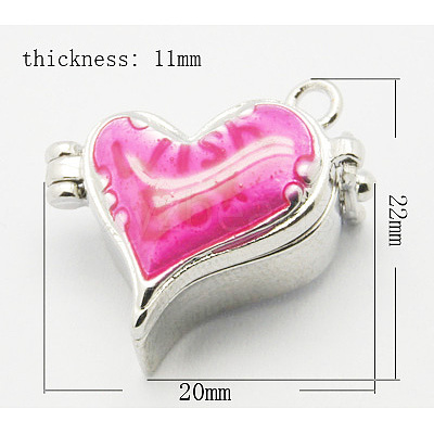 Brass Prayer Box Pendants KK-Q200-M-1