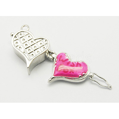 Brass Prayer Box Pendants KK-Q200-M-1