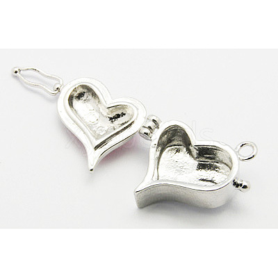 Brass Prayer Box Pendants KK-Q200-M-1