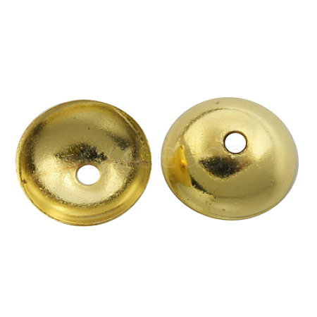 Brass Bead Caps KK-H052-G-4-1