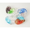 Handmade Inner Flower Lampwork Pendants LAMP-D467-M-1