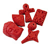 Cinnabar Beads M-CLB001Y-1