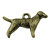 Tibetan Style Alloy Puppy Pendants MLF9881Y-NF-1
