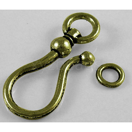 Tibetan Style S Hook Clasps MLF5091Y-1