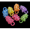 Acrylic 3D Grape Charms PAB2845Y-1