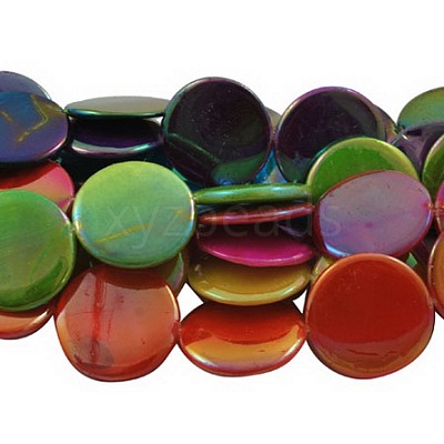 Handmade Natural Shell Beads Strands PBB-XXBK199Y-DD-1