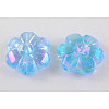 Transparent Acrylic Beads PL538-33-1