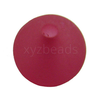 Round Transparent Acrylic Beads PL582-3-1