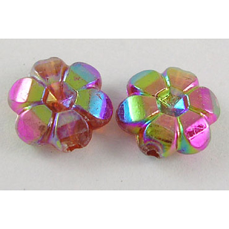 Transparent Acrylic Beads PL538-38-1