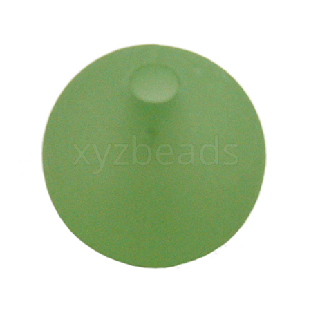 Round Transparent Acrylic Beads PL582-6-1