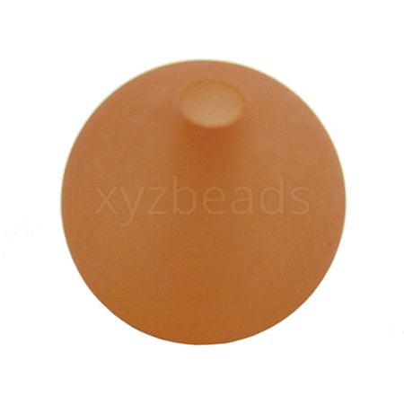 Round Transparent Acrylic Beads PL582-7-1