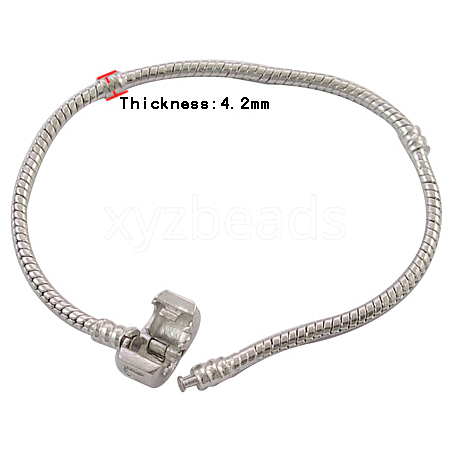 Brass European Style Bracelets PPJ013Y-1