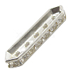 Brass Rhinestone Bridge Spacers RB-35X9-S-1