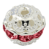 Brass Rhinestone Beads RB-A011-10mm-27S-1