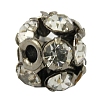 Brass Rhinestone Beads RB-H034-12-1