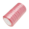 Breast Cancer Pink Awareness Ribbon Making Materials Single Face Satin Ribbon RC12mmY082-1