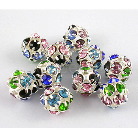 Rhinestone Beads RSB016-1-1