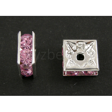 Rhinestone Spacer Beads RSB074NF-07S-1