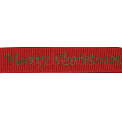 Grosgrain Ribbon Christmas Ribbon SRIB-H017-250-1