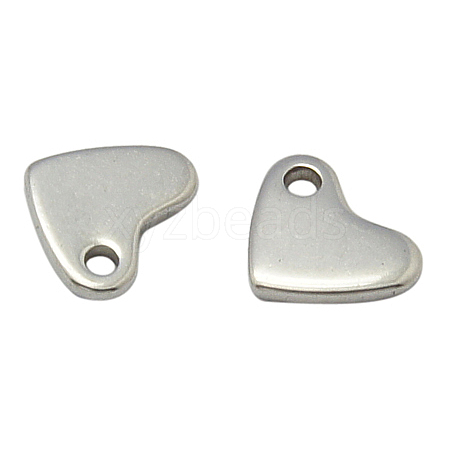 Tarnish Resistant 304 Stainless Steel Stamping Blank Tag Pendants STAS-Q024-1-1