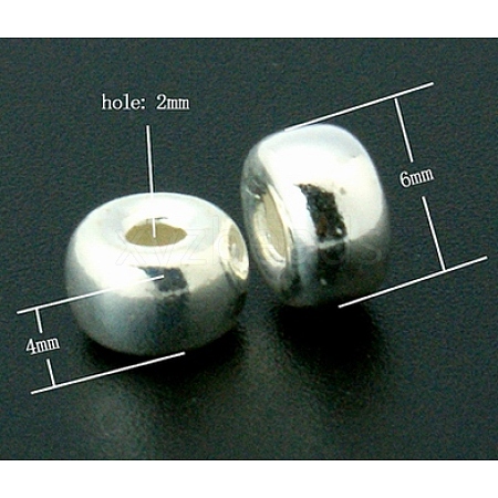 925 Sterling Silver Spacer Beads STER-A010-16-1