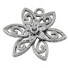 Tibetan Style Alloy Pendants TIBEP-EBB088YKG-AS-FF-1