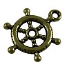 Tibetan Style Alloy Pendants TIBEP-LF0997YKG-AB-LF-1