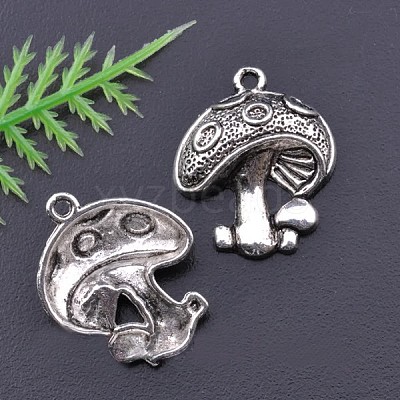 Tibetan Style Alloy Pendants TIBEP-10995-AS-1