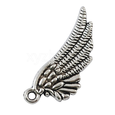 Tibetan Style Alloy Pendants TIBEP-4646-AS-LF-1