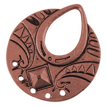 Tibetan Style Links TIBEP-EA456YKG-R-FF-1